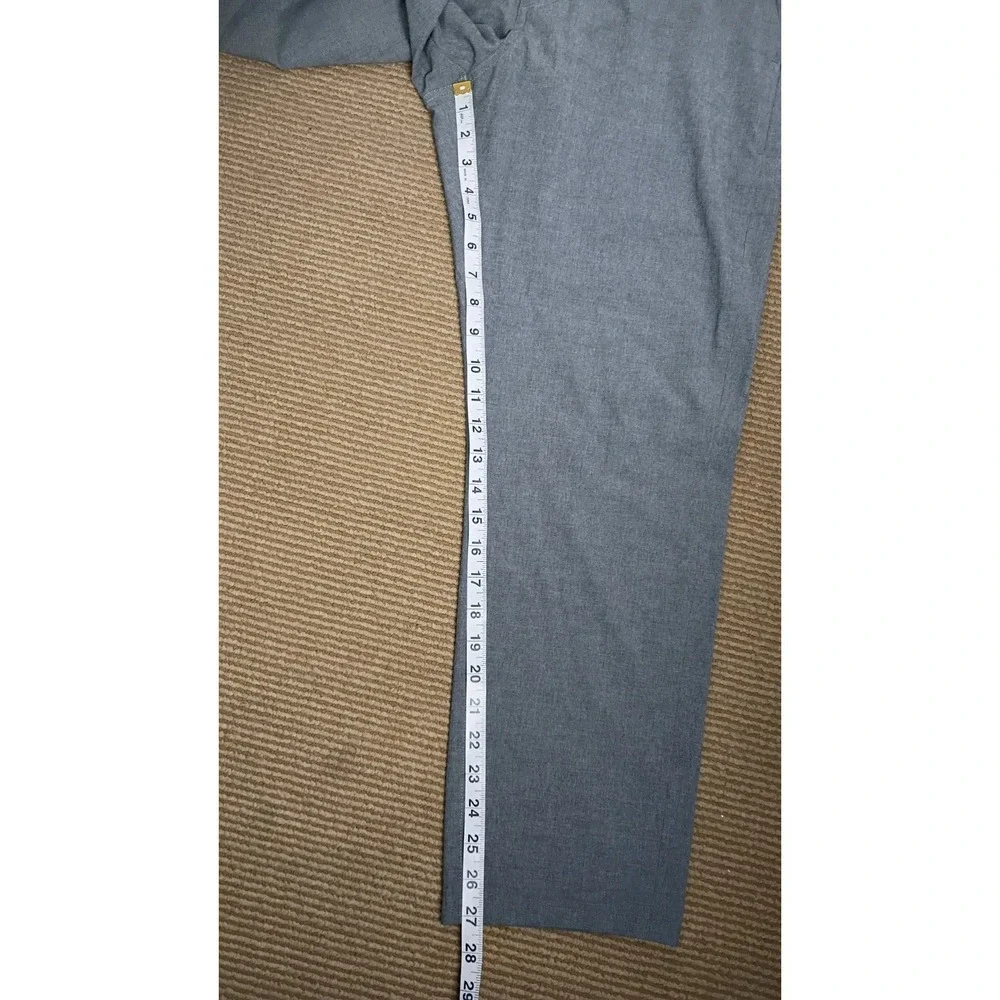Vuori Aim V431 Pants Mens Chino Pants Sz  32x27 Gray  4  Way Stretch Slim Fit
